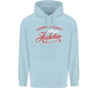 Scusa, Non Parlo Assholian Divertente Slogan Uomo Felpa