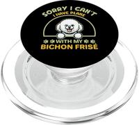 Scusa, non posso, avere piani con My Bichon Frise PopSockets PopGrip per MagSafe
