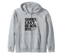 Scusa Non Posso Beach Bye Felpa con Cappuccio