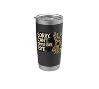 Scusa, non posso dire a Cryptid Stuff Bye Funny Cryptid Monster Design Bicchiere termico in acciaio inox doppia parete