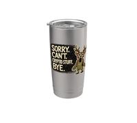 Scusa, non posso dire a Cryptid Stuff Bye Funny Cryptid Monster Design Bicchiere termico in acciaio inox doppia parete