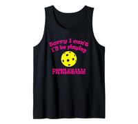 Scusa, Non Posso Giocare a Pickleball Funny Design Canotta