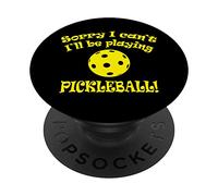 Scusa, non posso giocare a Pickleball Funny Design PopSockets PopGrip Adesivo
