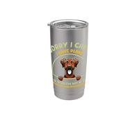 Scusa, Non posso - Ho piani con il mio Rhodesian Ridgeback Bicchiere termico in acciaio inox doppia parete