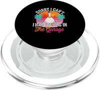 Scusa Non Posso Ho Piani In Garage Oca Shirt PopSockets PopGrip per MagSafe