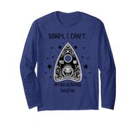 Scusa Non Posso La Mia Tavola Ouija Detto No Divertente Paranormale Maglia a Manica