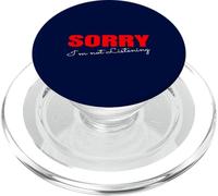 Scusa non sto ascoltando citazione divertente PopSockets PopGrip per MagSafe