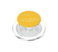 Scusa per le cose cattive dette prima di avere uccelli PopSockets PopGrip per MagSafe