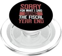 Scusa per quello che ho detto Druing il banchiere di fine anno fiscale PopSockets PopGrip per MagSafe