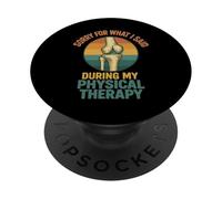 Scusa per quello che ho detto durante la terapia fisica PopSockets PopGrip Adesivo