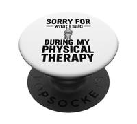 Scusa per quello che ho detto durante la terapia fisica PopSockets PopGrip Adesivo