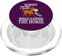 Scusa per quello che ho detto mentre tagliavo il cavallo PopSockets PopGrip per MagSafe