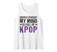 Scusa se Ho dimenticato la mia Mente è FLL di KPOP K-Pop Merch Canotta
