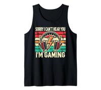 Scusa se non riesco a sentirti Sono Volt Headset Retro Gamer Canotta