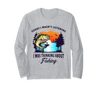 Scusa se Non stavo ascoltando, stavo pensando all'abbigliamento da Pesca Maglia a Manica