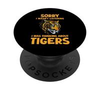 Scusa se non stavo ascoltando, stavo pensando alle tigri divertente PopSockets PopGrip Adesivo