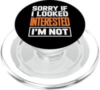 Scusa se sembro interessato, non sono divertente citazione sarcastica PopSockets PopGrip per MagSafe