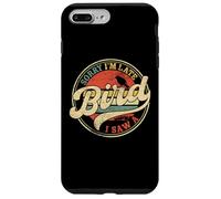Scusa se sono in ritardo, ho visto un uccello, divertente, amante degli uccelli, vintage Custodia per iPhone 7 Plus/8 Plus