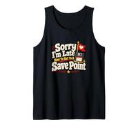 Scusa se Sono in Ritardo Save Point Gamer Videogame Humor Canotta