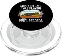 Scusa se sono in ritardo, stavo suonando dischi in vinile PopSockets PopGrip per MagSafe
