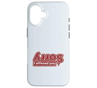 Scusa se ti ho offeso Custodia per iPhone 16