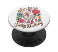 Scusa, sono in ritardo, ero Dilly Dalling PopSockets PopGrip Adesivo