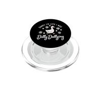 Scusa, sono in ritardo, ero Dilly Dallying Goose scherzo divertente PopSockets PopGrip per MagSafe