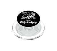 Scusa, sono in ritardo, ero Dilly Dallying Turtle PopSockets PopGrip per MagSafe