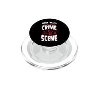 Scusa, sono in ritardo, ero su una scena del crimine PopSockets PopGrip per MagSafe
