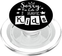 Scusa, sono in ritardo, ho dei figli, mamma, papà PopSockets PopGrip per MagSafe