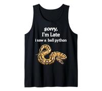 Scusa Sono in Ritardo Una Sega Una Palla Python Divertente Palla Python Canotta