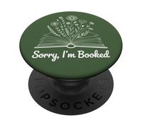 Scusa, Sono Prenotato Libro Floreale Amore Accogliente Lett PopSockets PopGrip Adesivo