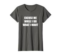 Scusami Mentre Faccio Quello Che Voglio Maglietta, Donna, Asfalto, 3XL