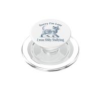 Scusate il ritardo, ero Dilly Dallying Kitty Cat Kitten PopSockets PopGrip per MagSafe