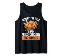 Scusate Il Ritardo, Ho Mangiato Pollo Fritto Funny Chicken Wings Canotta