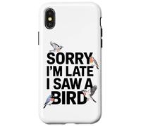 Scusate Il Ritardo Ho Visto Un Appassionato Di Uccelli Custodia per iPhone X/XS
