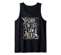 Scusate Il Ritardo, Ho Visto Un Uccello, birdwatcher Vintage Canotta