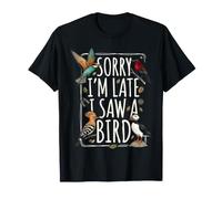 Scusate Il Ritardo, Ho Visto Un Uccello, birdwatcher Vintage Maglietta