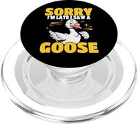 Scusate il ritardo ho visto un'oca Divertente umorismo da oca PopSockets PopGrip per MagSafe