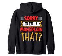 Scusate Mi Sono Spiegato Male? Dire Mansplain Mansplaining Felpa con Cappuccio