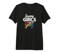Scusate Ragazze Sono Gay Maglietta Premium