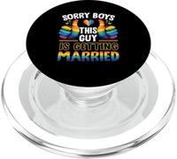 Scusate ragazzi Questo ragazzo si sposa addio al celibato Lgbt PopSockets PopGrip per MagSafe