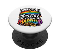 Scusate ragazzi, questo ragazzo si sta per sposare Gay PopSockets PopGrip Adesivo
