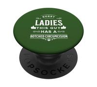 Scusate signore, questo ragazzo ha una circoncisione sbagliata PopSockets PopGrip Adesivo