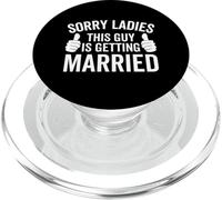 Scusate signore, questo ragazzo si sposa divertente Bachelor PopSockets PopGrip per MagSafe