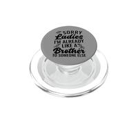 Scusate Signore, sono già come un fratello per qualcun altro PopSockets PopGrip per MagSafe