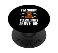 Scuse di coppia - Mi dispiace non lasciarmi PopSockets PopGrip Adesivo