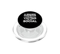 Scuse Sincere Vittime Del Mio Sociale PopSockets PopGrip per MagSafe