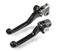 SCUUBE per Hon&da CRF300L CRF 300L CRF300 L 2021 Motocross Dirt Bike Alluminio CNC Leve Freno Frizione Leva Pieghevole Leva Perno Moto Leve manuali per Moto(Nero)