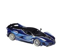 SCVWKAJA Modello di Auto Finito 1:18 per Ferrari FXX K Evo Modello di Auto in Lega Squisita Decorazione per Auto da Collezione in Metallo Veicoli Motore(Blue)